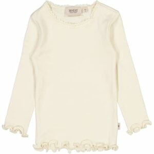 Wheat Langarmshirt Lace Eggshell