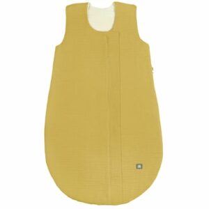 odenwälder Musselin Sommerschlafsack mustard 70 cm - 90 cm