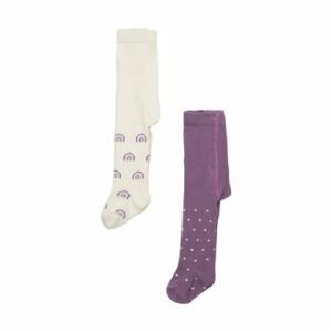 Minymo Strumpfhose 2er Pack Very Grape