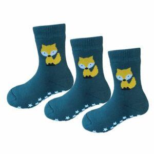 Yalion Baby Langsocken Fuchs Dunkelgrün