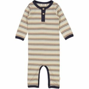 Wheat Schlafoverall Finn Multi Stripe