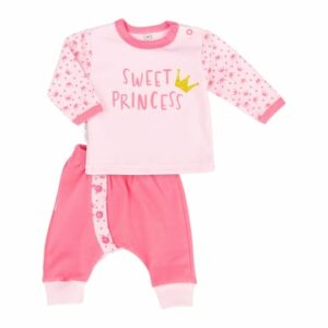 Baby Sweets 2tlg Set Shirt + Hose Sweet Princess rosa pink