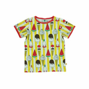 Smafolk T-Shirt Ice cream yellow