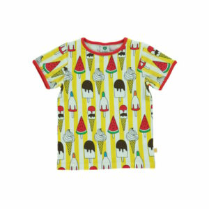 Smafolk T-Shirt Ice cream yellow