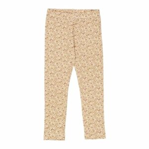 Wheat Leggings Jersey eggshell flowers