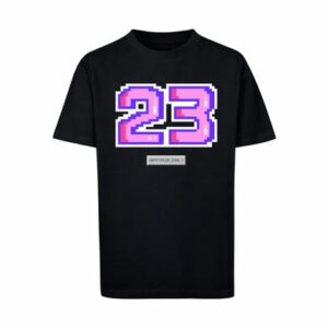 F4NT4STIC T-Shirt Pixel 23 pink schwarz