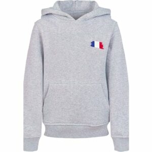 F4NT4STIC Hoodie France Frankreich Flagge Fahne heather grey
