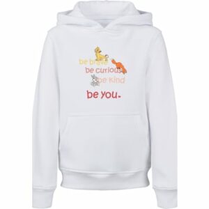 F4NT4STIC Hoodie Disney Be Brave Be Curious weiß