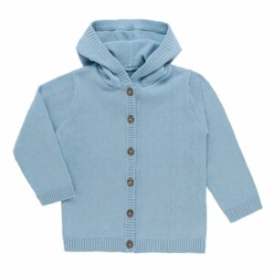 kindsgard Strickjacke mit Kapuze strikka blau