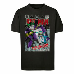 F4NT4STIC T-Shirt DC Comics Batman Joker Playing Card Cover schwarz