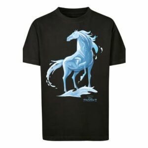 F4NT4STIC T-Shirt Disney Frozen 2 Nokk Wassergeist Pferd schwarz