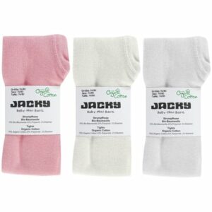 JACKY Strumpfhose 3er Pack rosa/beige/grau