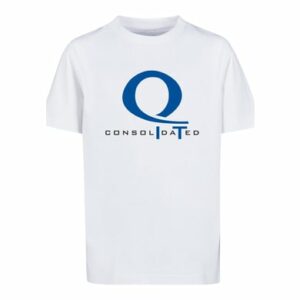 F4NT4STIC T-Shirt DC Comics Arrow Queen Consolidated Logo weiß