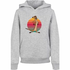 F4NT4STIC Hoodie Disney König der Löwen Timon Sunset heather grey