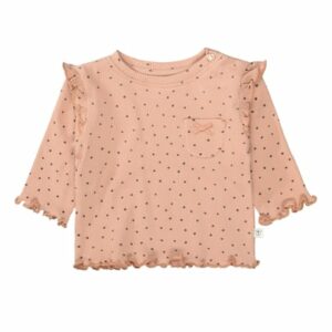 Staccato Shirt peach gemustert