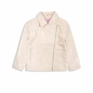 Threadgirls Lederimitatjacke Croc Cream