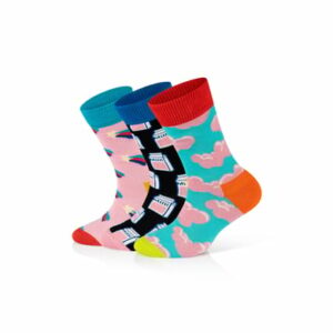Happy Socks Socken 3-Pack Kids Milkshake-Star multi_coloured