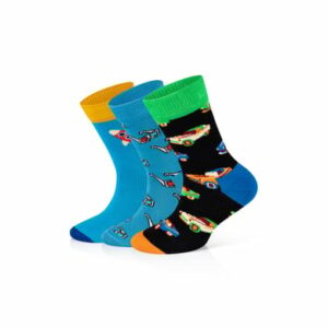 Happy Socks Socken 3-Pack Kids 3D Glasses-Rocket multi_coloured