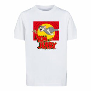 F4NT4STIC T-Shirt Tom and Jerry TV Serie Chase Scene weiß