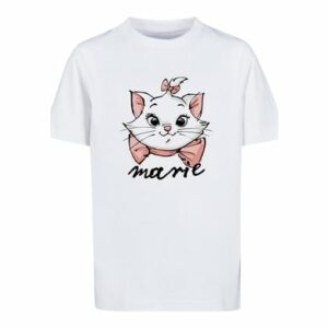 F4NT4STIC T-Shirt Disney The Aristocats Marie Sketch Face weiß