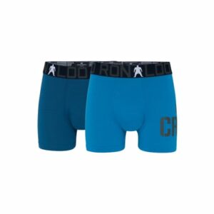 CR7 Cristiano Ronaldo Boxer Boy's Trunk Bamboo blau