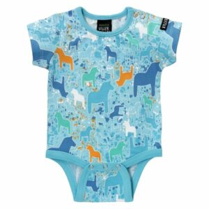 Villervalla Body Kurzarm Kollektion SS 2023 blau