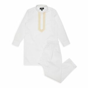 Threadboys Mehrteilige Kinderbekleidung TBB Woven Eid Hooper White