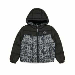 Threadboys Winterjacke THB Jacket Colour Block Twain Black Camo