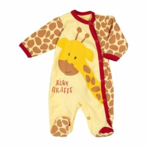 Baby Sweets Schlafanzug Baby Giraffe rot gelb braun