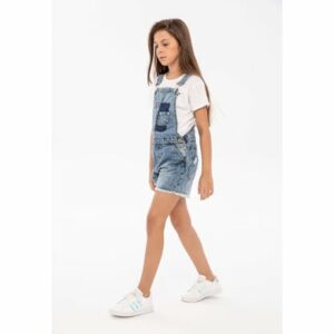 MINOTI Jeanslatzhose Denim-Blau