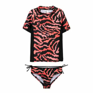 MINOTI Schwimmanzug mit UV-Schutz Rosa/Schwarz