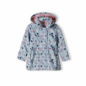 MINOTI Regenjacke Hellblau/Weiß/Rosa