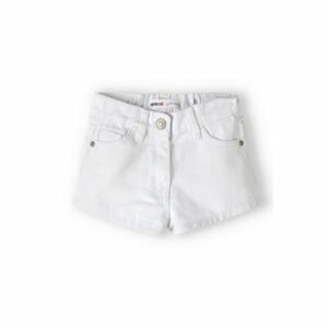 MINOTI Jeansshorts Denim-Weiß
