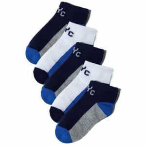 MINOTI 5er-Pack Socken Blau/Weiß/Grau