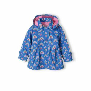 MINOTI Regenjacke Blau/Rosa