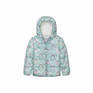 MINOTI Winterjacke Cremeweiß Aquamarin