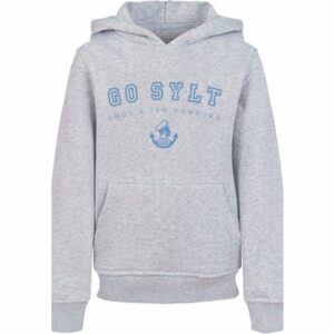 F4NT4STIC Hoodie Go Sylt Knut & Jan Hamburg heather grey