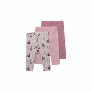 Hust & Claire Leggings 3-er Pack Liva Dusty Rose