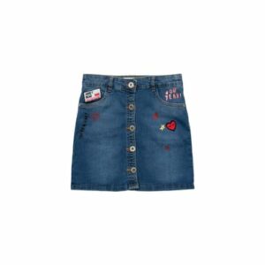 MINOTI Jeansrock mit Knopfleiste Denim-Blau