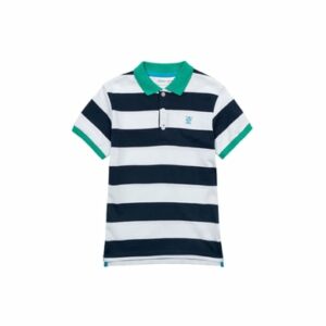 MINOTI Poloshirt Weiß/Dunkelblau