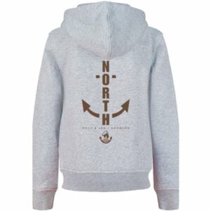 F4NT4STIC Hoodie North Anker Knut & Jan Hamburg heather grey