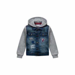 MINOTI Jeansjacke Blau/Grau