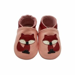 Yalion Baby Krabbelschuhe Fuchs rosa