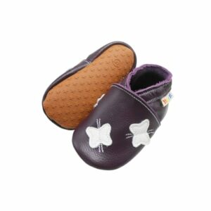 Yalion Baby Krabbelschuhe Schmetterling Schmetterling lila