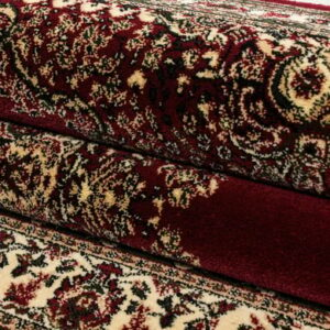 Giancasa Vintageteppich Orientteppich Wohnzimmer Kurzflorteppich orientalisch 297 RED