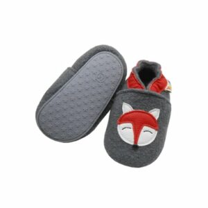 Yalion Baby Krabbelschuhe Fuchs grau