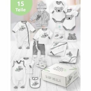 Baby Sweets Erstausstattung-Set Baby Koala weiß grau