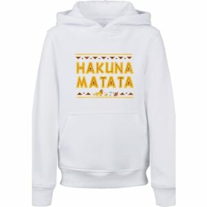 F4NT4STIC Hoodie Disney König der Löwen Hakuna Matata weiß