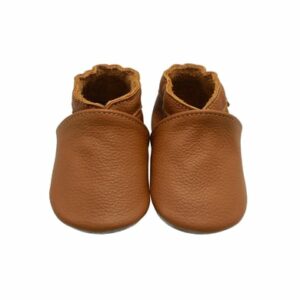 Yalion Baby Krabbelschuhe cognac