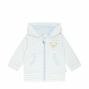 Steiff Sweatjacke celestail blue